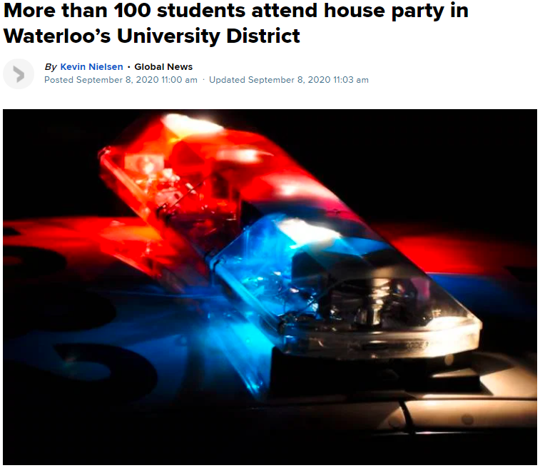 疯了！滑铁卢100多学生扎堆搞派对，3人遭起诉！皇后大学数百学生