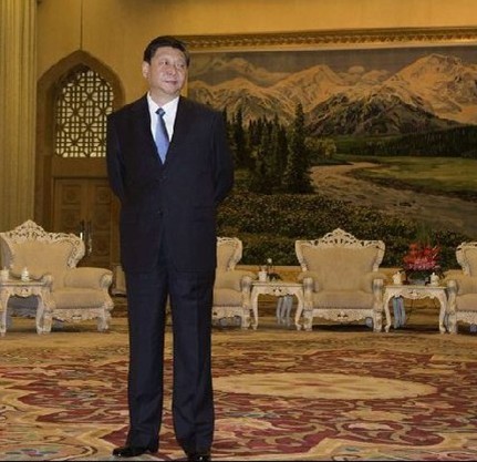 习近平背手站立照片曝光 网友惊呼“毛泽东再现”(组图)