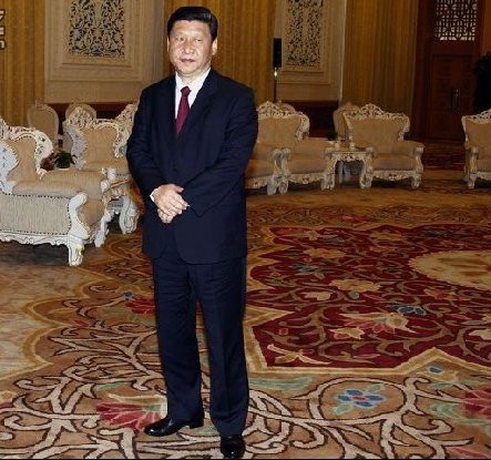 习近平背手站立照片曝光 网友惊呼“毛泽东再现”(组图)