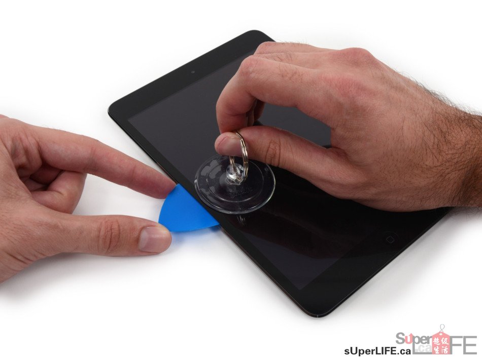 iPad mini二代拆解：大量胶水难以修复