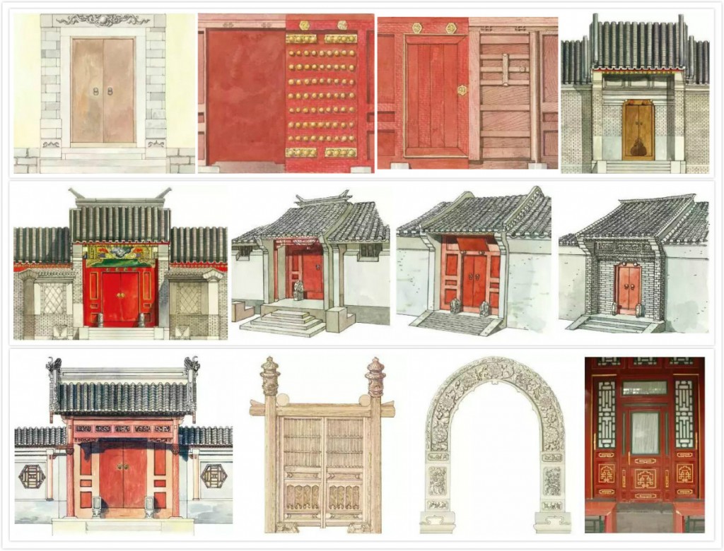 细述中国古建筑中的“门”