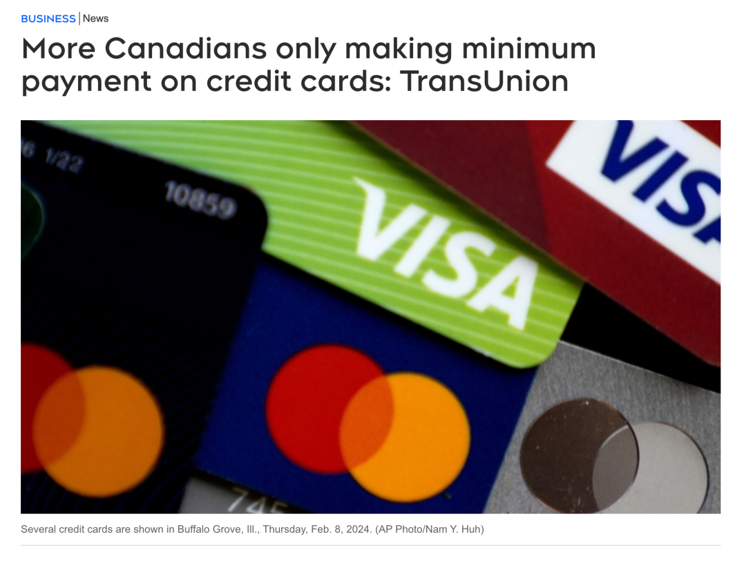 大批加拿大人深陷信用卡债务危机，心态崩了！ 专家建议：搞副业，换工作！