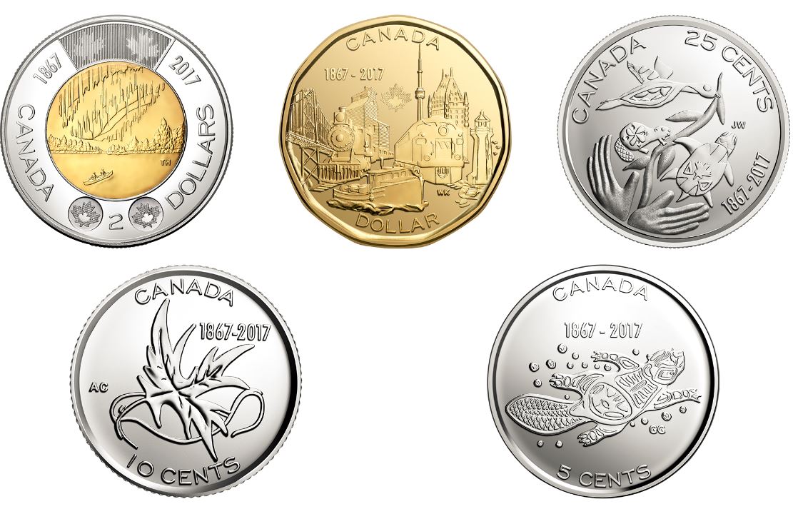 华人出尽风头！加拿大150周年硬币设计5枚有3枚是华人设计