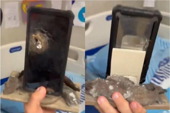 替以色列士兵挡下子弹 “防弹神机”竟是iPhone…